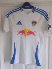 Leeds United Football Shirt - Size Small - S - Red Bull - MOT