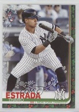 2019 Topps Holiday WalMart Mega Box Metallic Snowflake Thairo Estrada #HW114 4l3