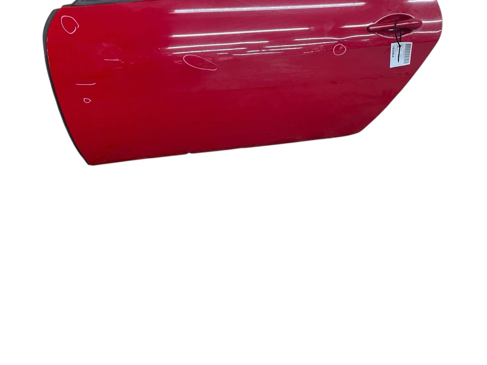 2008-2016 MASERATI GRANTURISMO 4.7L RWD FRONT LEFT DOOR W/ GLASS ROSSO TRIONFALE