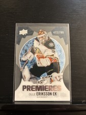 2023-24 Upper Deck Ice #195 Olle Eriksson Ek RC Rookie Ducks /799