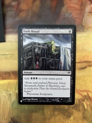Dark Ritual (DDE) The List Reprints Regular | eBay
