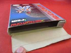 Metal Storm (Nintendo NES) COMPLETE w/ Box manual game poster WORKS!
