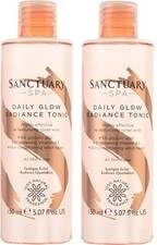 2 x Sanctuary Spa Daily Glow Radiance Tonic Exfoliating Glycolic Toner 150 ml