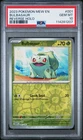 PSA 10 Bulbasaur 001/165  Mew En 151 Reverse Holo Rare Pokemon Card