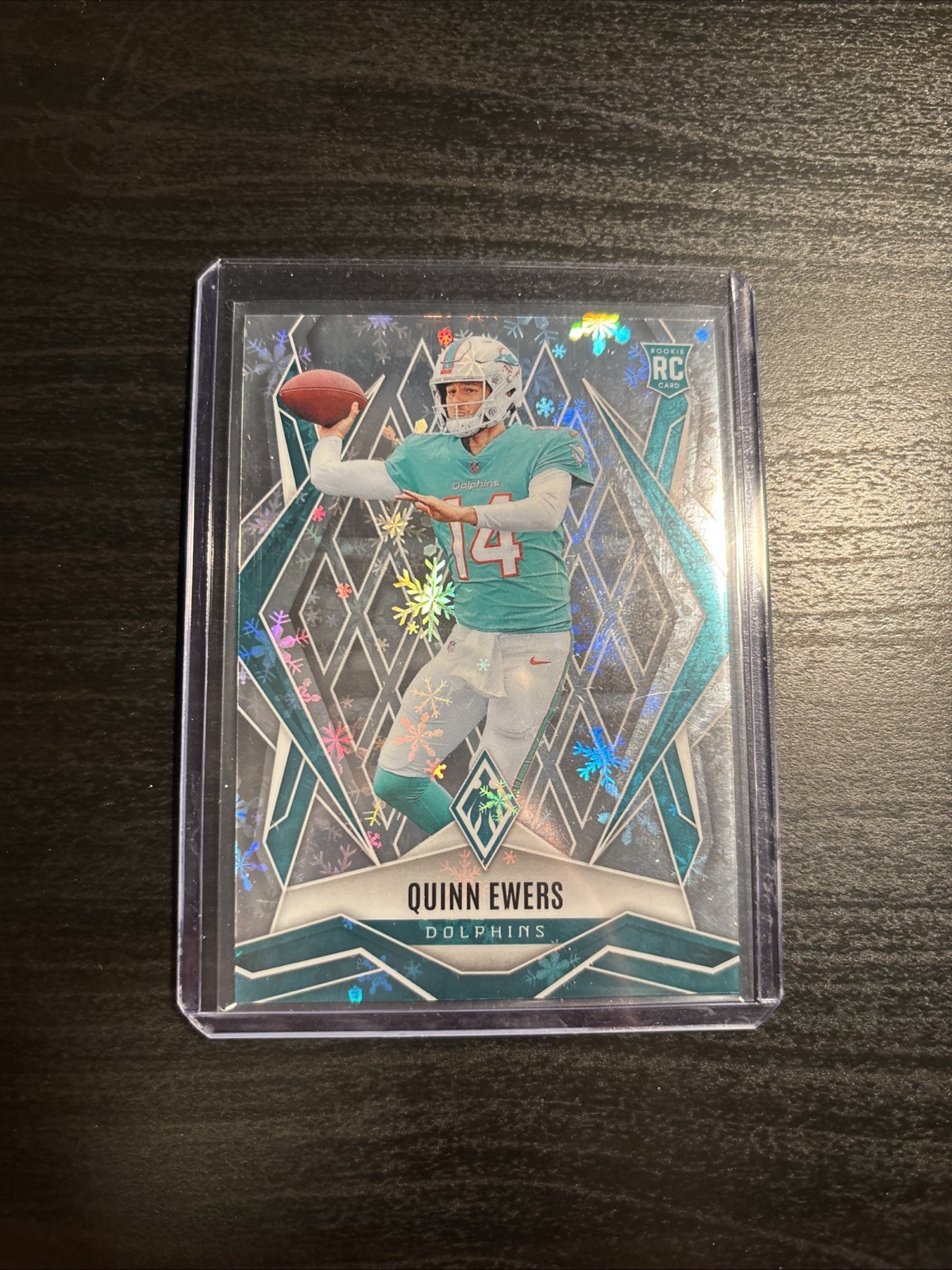 2025 Panini Phoenix - Rookies Quinn Ewers #159 Silver Snowflake (RC)