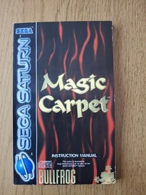 Sega Saturn Magic Carpet Complete In Box with Manual