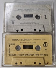 Their Greatest Hits 1971-1975 by Eagles Cassette, 1976, Asylum Records TC-51052