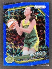 2025 Panini WNBA Prizm NIKA MUHL Blue Velocity Prizm #127 Seattle Storm (B)