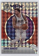 2020-21 Panini Mosaic Men of Mastery Red Prizm Luka Doncic Dončić #18 07qd