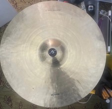 Genuine WUHAN 21  Med-Hvy B20 RIDE Cymbal handmade 6 Rivets  Sizzler Brilliant