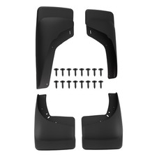 Black Mud Flaps Set For Silverado Suburban Tahoe 2000-2006 12498342 Complete