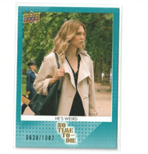 James Bond No Time To Die Teal Parallel Numbered Card #46 Lea Seydoux Dr Swann