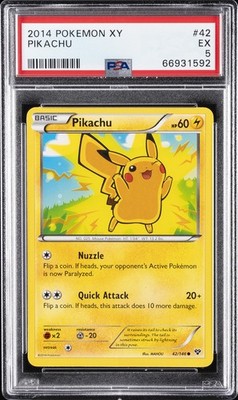 たぴおかです Pikachu 42/146 XY Regular for sale online | eBay