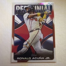 Ronald Acuna Jr PAS-2 2026 Topps Perennial All-Stars Braves 