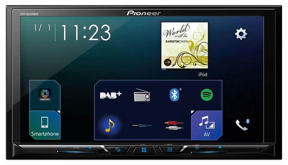 Pioneer 2DIN DAB USB MP3 Bluetooth Autoradio für Chevrolet Avalanche Blazer Cava - Bild 4 von 4