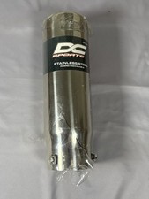 Dc Sport Ex1015 Stainless Steel Resonated Slant Cut Bolt-on Exhaust Tip 4.5 Out