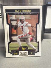 2023 Score Football C.j. Stroud Houston Texans Rookie Card 302 2023 Score Football C.j. Stroud Houston Texans Rookie Card 302