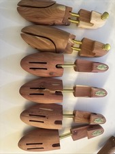 Lot of 10 Cedar Wooden Shoe Trees Bostonian  Woodlore Unbranded Vintage Q57