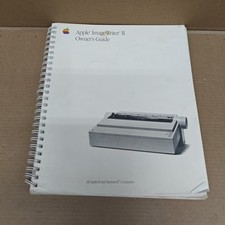 Apple ImageWriter II Owner's Guide