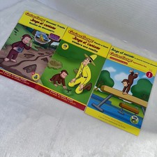 Curious George Bilingual Reader Books Lot Level 1  2 Spanish And English Bundle