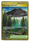CARTE POKEMON DRESSEUR MONTAGNE GRAVITE 250/191 ECARLATE ET VIOLET ETINCELLES DE