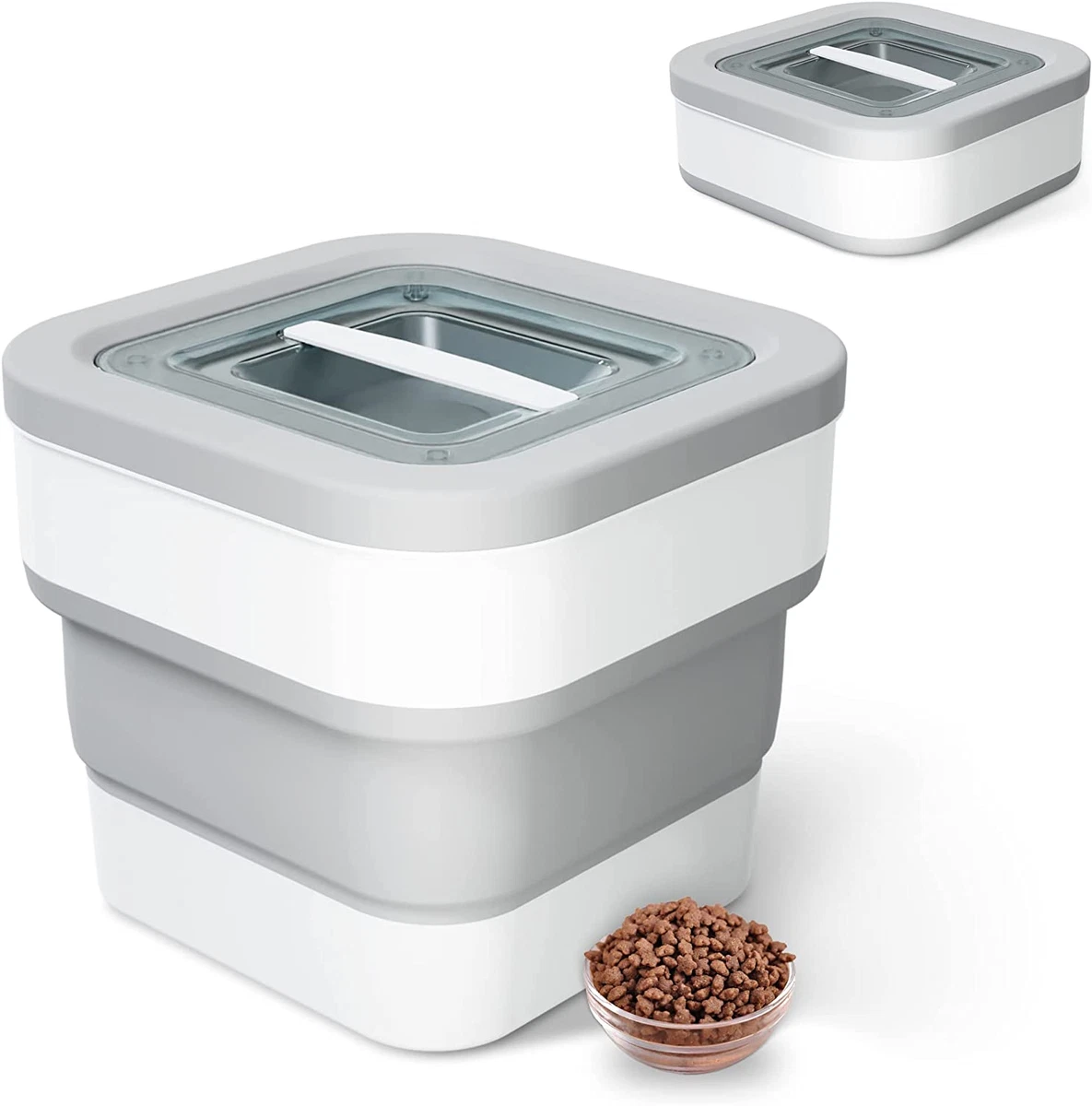 Large Foldable Pet Food Storage Container