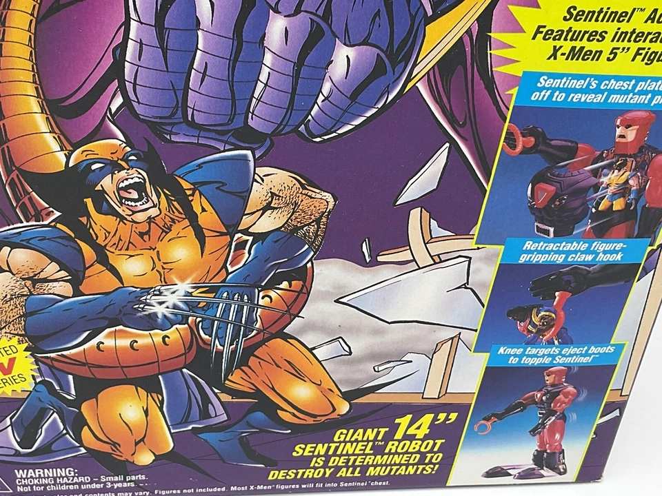 "Robot Centinela de 14"" vintage X-Men Marvel Comics 1994 por Toybiz - NUEVO SELLADO EN MUY BUEN ESTADO" Foto 3 de 4