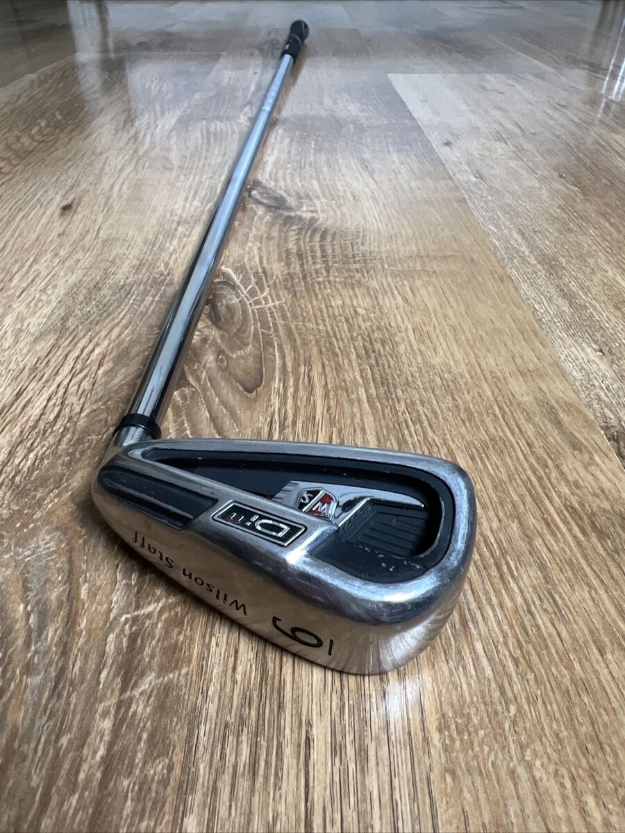 Left-Handed Wilson Staff Di11 Distance 5 Iron Uniflex Steel Shaft W/Staff Grip Left-Handed Wilson Staff Di11 Distance 5 Iron Uniflex Steel Shaft W/Staff Grip