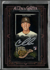 2022 Topps Allen and Ginter X Framed Mini  #MACW Colton Welker Auto /25