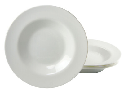 CreaTable - Italien Party - Pastateller 6-tlg (Weiss)