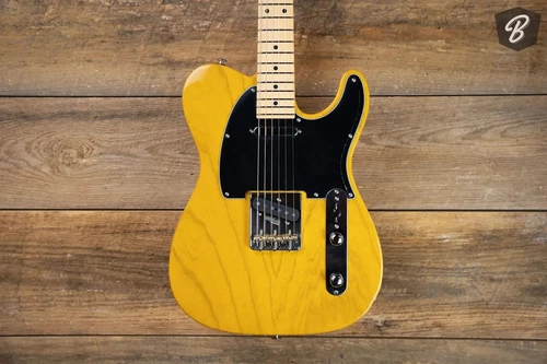 Suhr Classic T Antique Guitar, Maple Fretboard, Trans Butterscotch