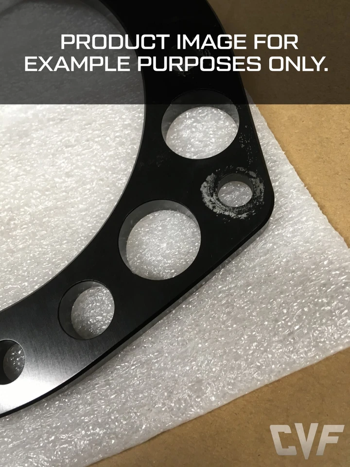 Kit de conversión de serpentina bloque pequeño Chevy negro ALT PS LWP con descuento SBC Foto 4 de 4