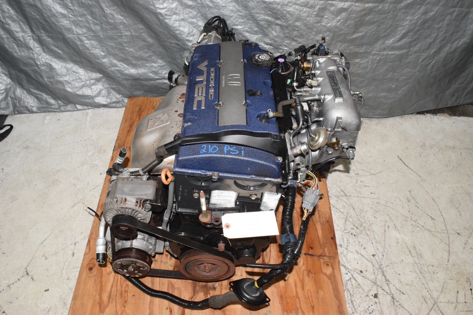 JDM Honda Accord Prelude H23A Blue Top 2.3L Engine DOHC VTEC Motor Wire