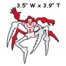 Pennywise It Chapter 2 Horror Movie  EMBROIDERED IRON ON PATCH