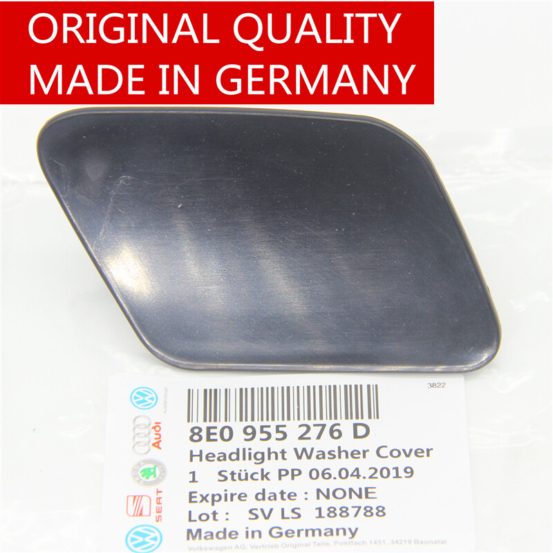 Right Headlight Washer Jet Cover Cap Fit Audi A4 S4 B6 20022005