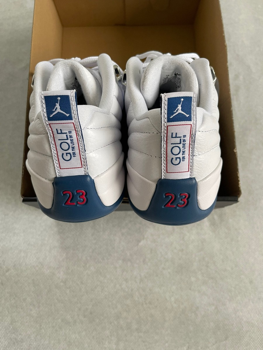 Nike Air Jordan XII 12 Low Golf Shoes French Blue DH4120 Mens 6