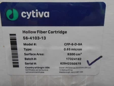 Cytiva Hollow Fiber Cartridge 56-4103-13 Model CFP-6-D-9A 0.65 Micron