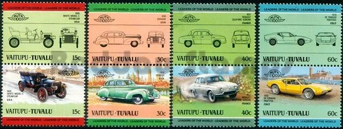 Car Stamp Set/Sets MNH Leaders of the World AUTO 100 Stamps / Cars / Automobiles - Picture 59 of 59