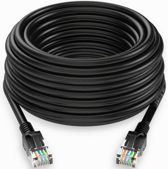 NEW CAT6 Ethernet Network Internet Gigabit Cable RJ45 LAN Lead 100% Copper lot