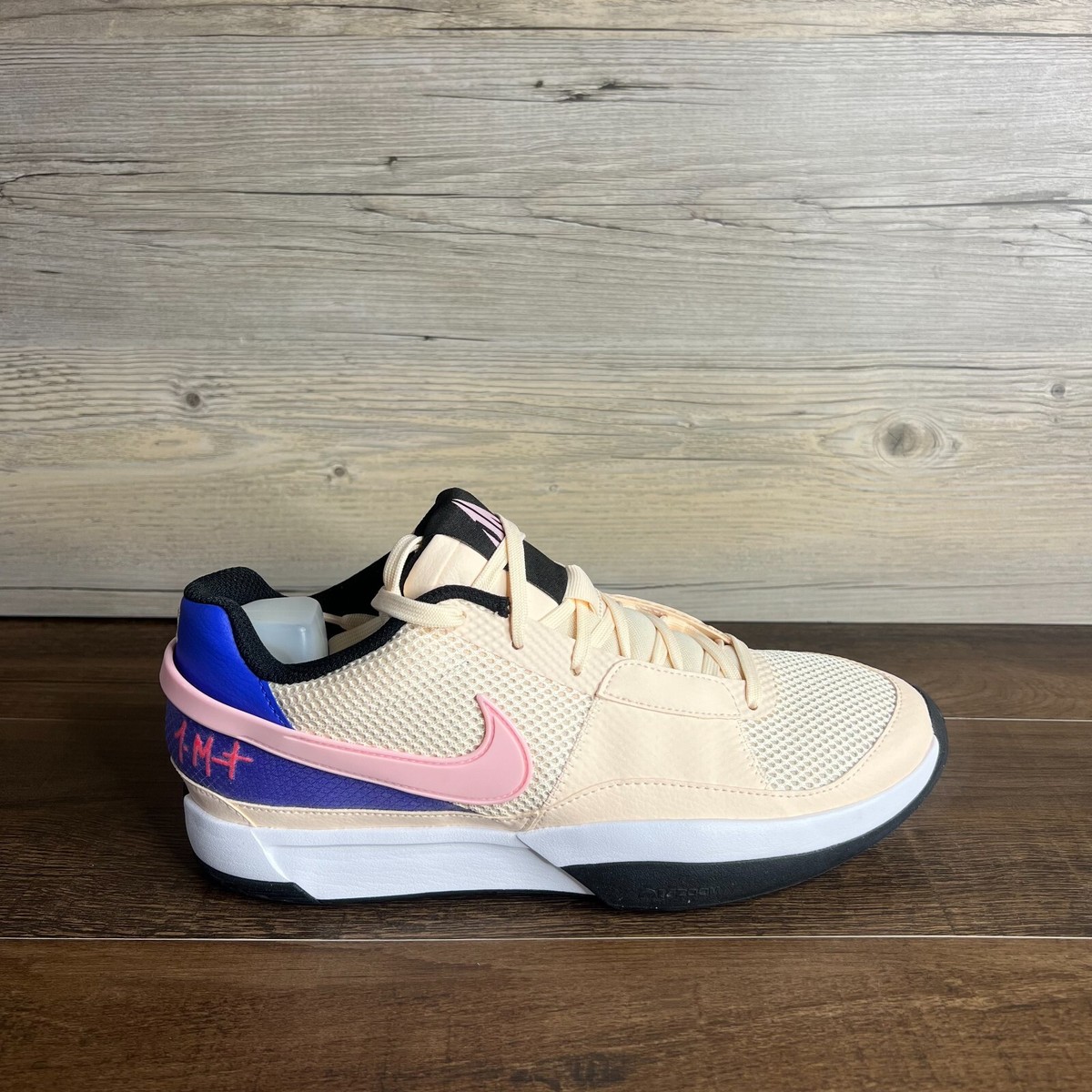 Nike Ja 1 Guava Ice Mens Size 9.5 Medium Soft Pink White Black