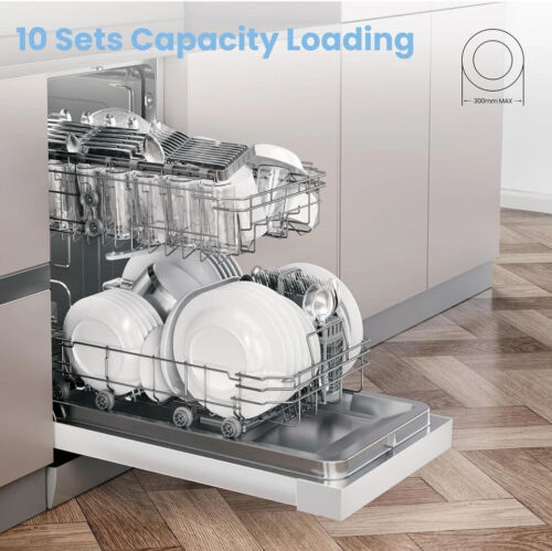 COMFEE' CDWEF1034BW Slimline 45cm Freestanding Dishwasher in White - Picture 11 of 14