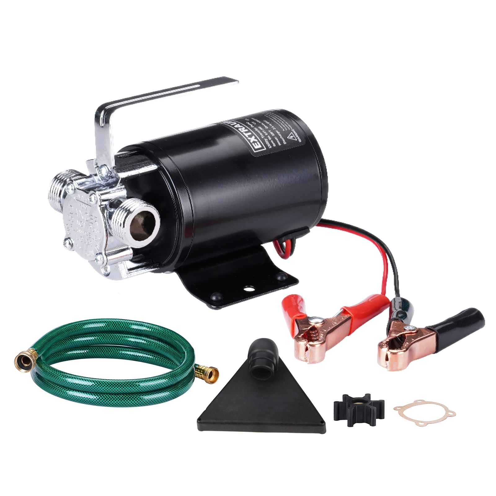 DC 12Volt 330 GPH Portable Low Suction Electric Water Transfer Removal Utilit...