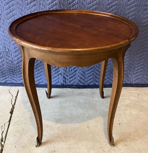 French Style Round accent table Made Expressly for Bloomingdale’s in France