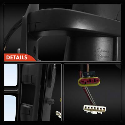 Long Arm Electric Door Mirror For Iveco Daily Van 2006-2014 – Drivers Side, Heated - View #5
