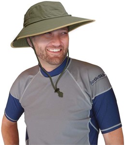 protection sun khaki booney hat zone unisex olive trim