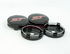 4pcs 60 Mm St Logo Black Red Alloy Wheel Center Caps Rim Caps Suitable For Ford 4pcs 60 Mm St Logo Black Red Alloy Wheel Center Caps Rim Caps Suitable For Ford