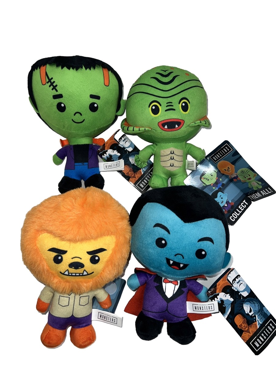 [入手困難！]UNIVERSAL MONSTERS  ユニバーサルモンスター Full Brand New Universal Monsters Plush Set of 4, 6”, Toy