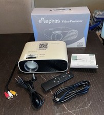 Elephas W90 LED Home Theater Gaming Video Projector 480P HDMI/VGA /TF/USB/PC/PS4