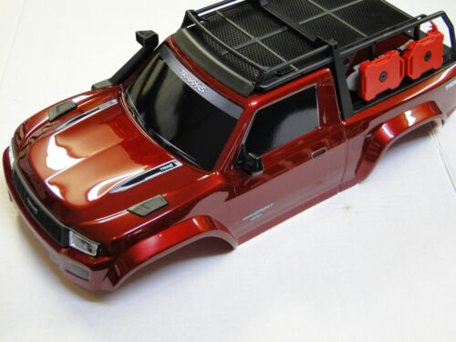 NEW TRAXXAS TRX-4 SPORT HIGH TRAIL Body Factory Painted RED +Expedition Kit RZ3R - Picture 2 of 4