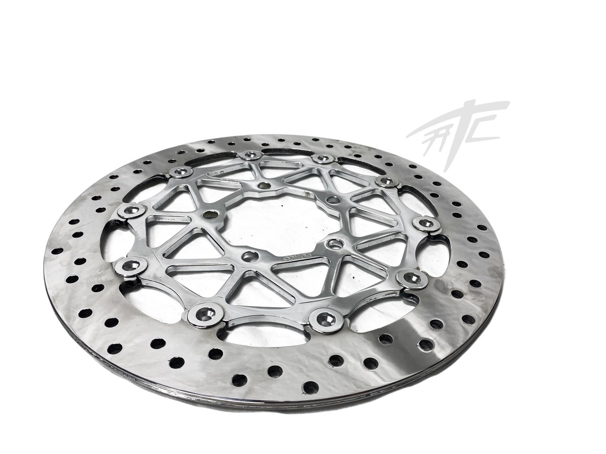 crrr様 ZX-14R !EXCHANGE!! CHROME OEM FRONT BRAKE ROTOR DISC 16-21